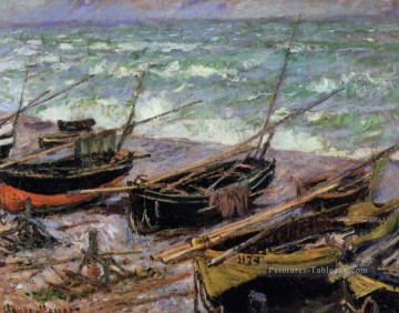  Monet Art - Bateaux de pêche Claude Monet